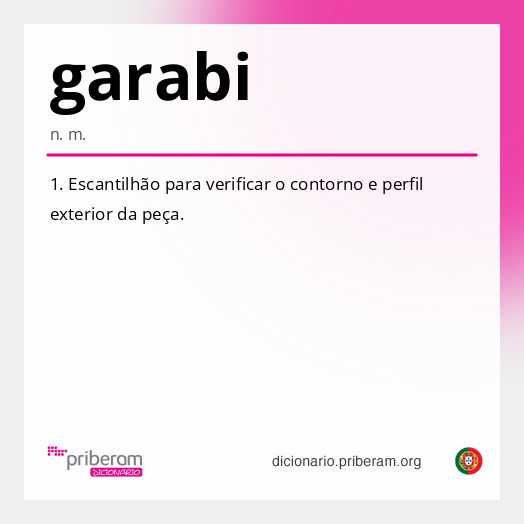 Significado de garabi