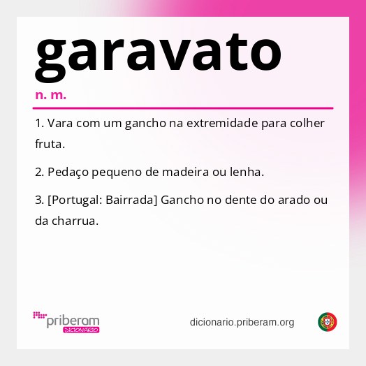 Significado de garavato