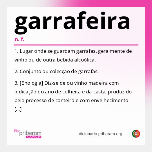 Significado de garrafeira