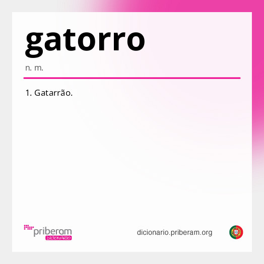 Significado de gatorro