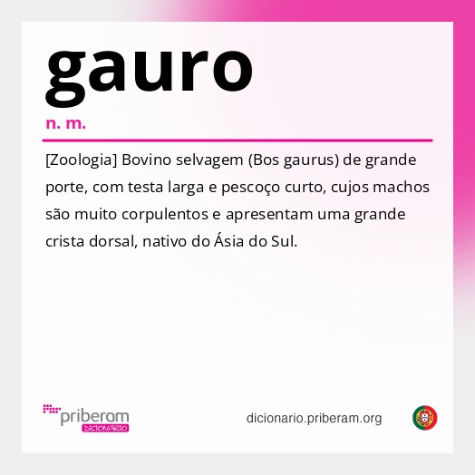 Significado de gauro