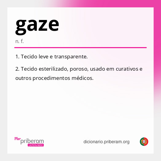 Significado de gaze