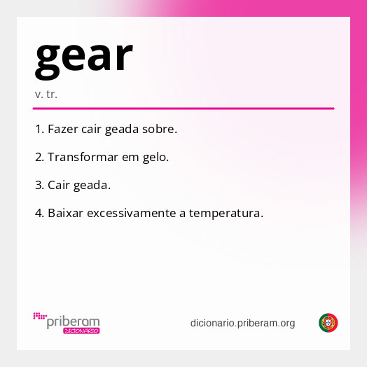 Significado de gear