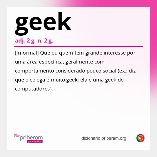 Significado de geek