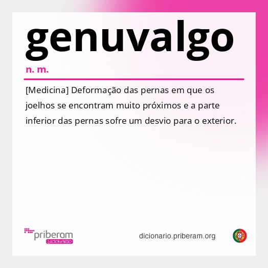 Significado de genuvalgo