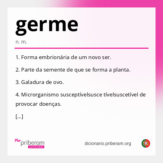 Significado de germe