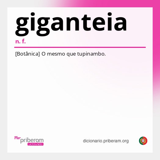 Significado de giganteia
