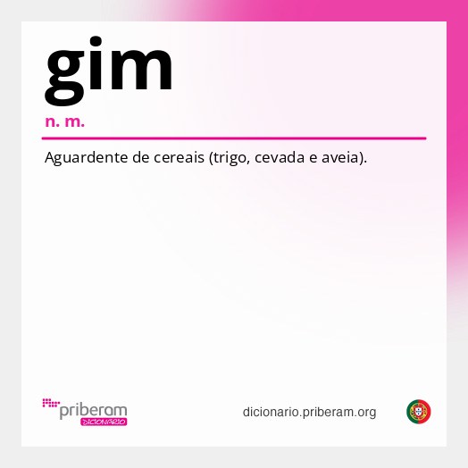 Significado de gim