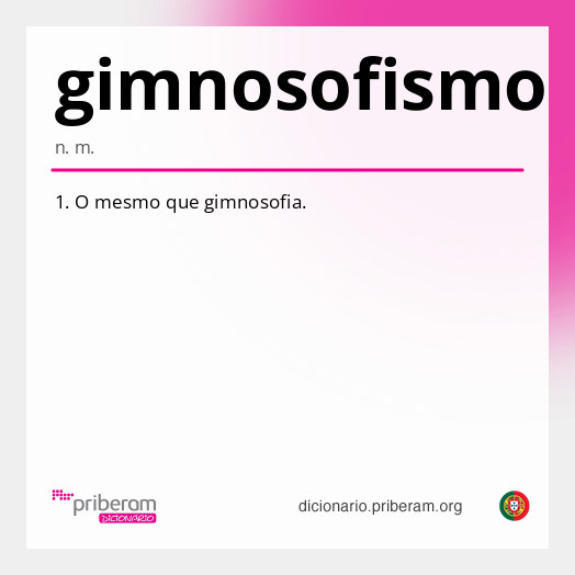 Significado de gimnosofismo
