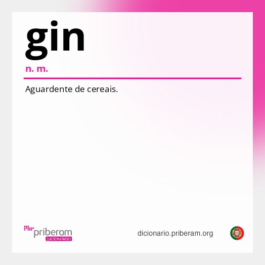 Significado de gin