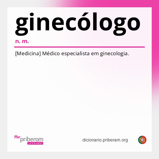 Significado de ginecólogo