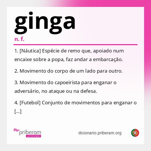 Significado de ginga