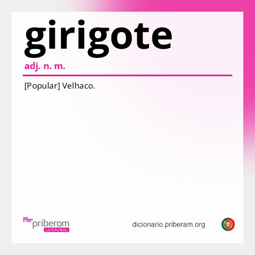 Significado de girigote