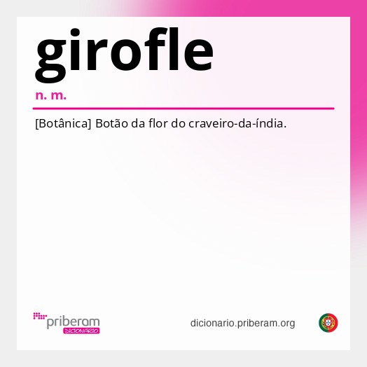 Significado de girofle