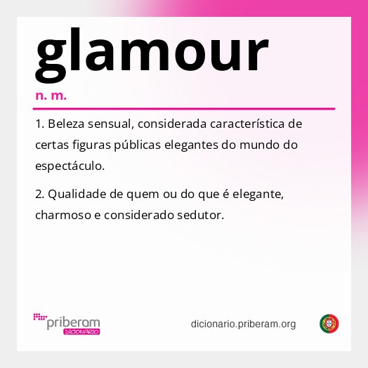 Significado de glamour