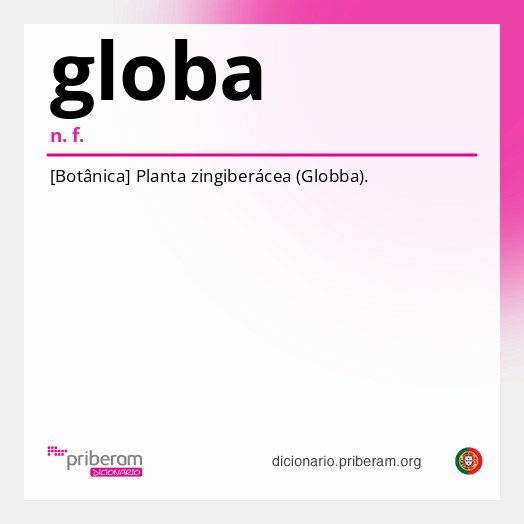Significado de globa