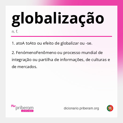 Significado de globalização