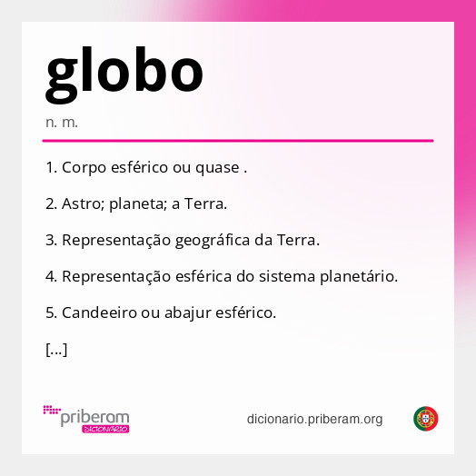 Significado de globo