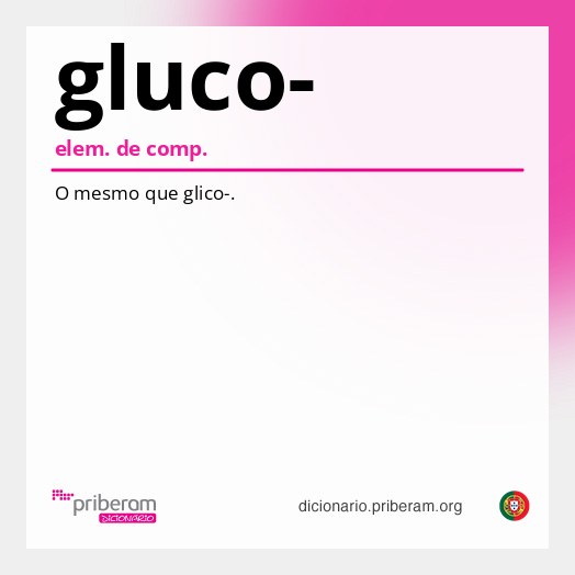 Significado de gluco-