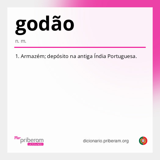 Significado de godão