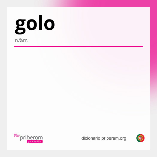 Significado de golo