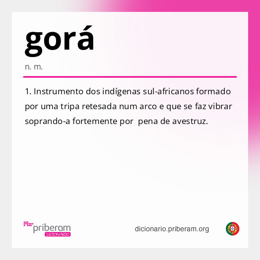 Significado de gorá
