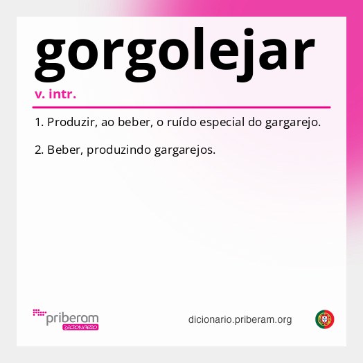 Significado de gorgolejar