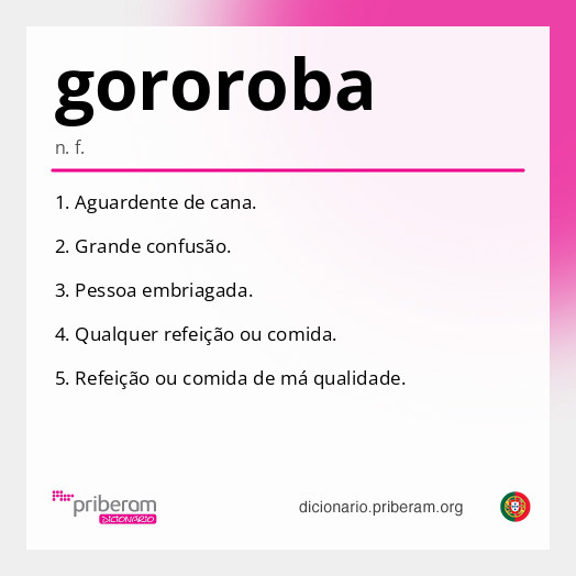 Significado de gororoba
