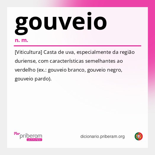 Significado de gouveio