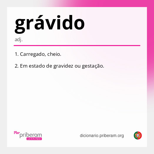 Significado de grávido