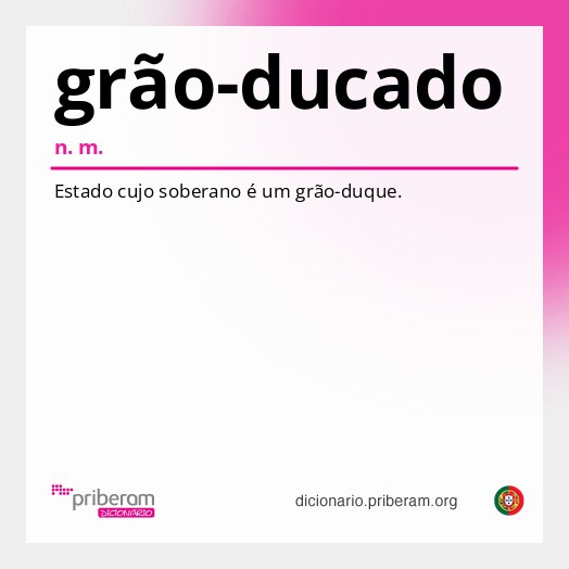 Significado de grão-ducado
