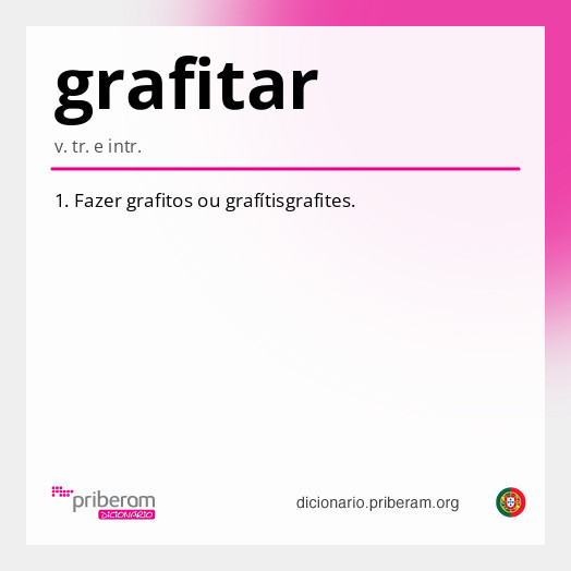 Significado de grafitar