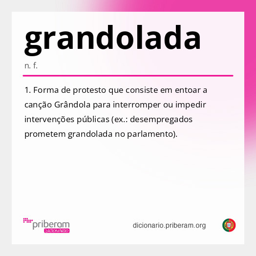 Significado de grandolada