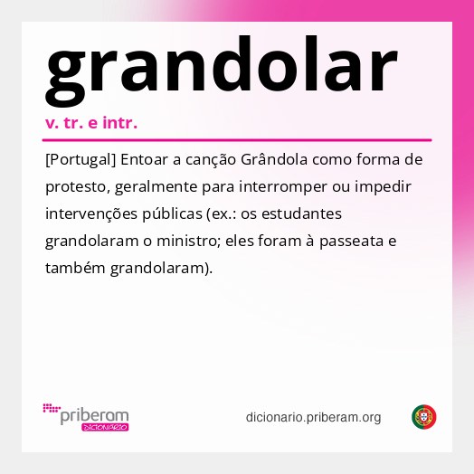 Significado de grandolar