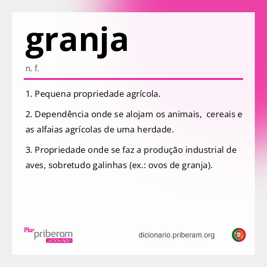 Significado de granja