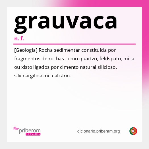 Significado de grauvaca