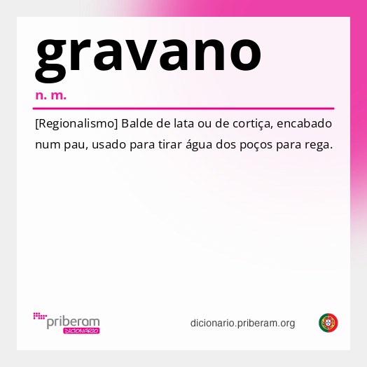 Significado de gravano