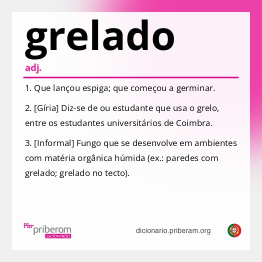 Significado de grelado