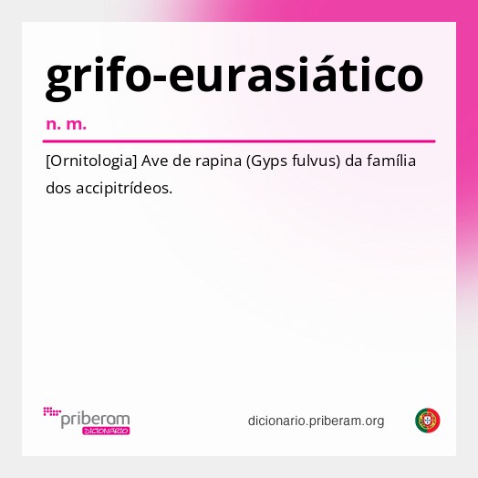 Significado de grifo-eurasiático