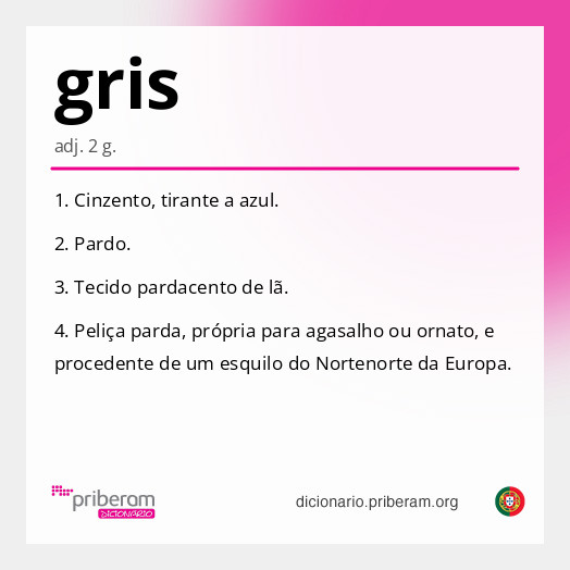 Significado de gris
