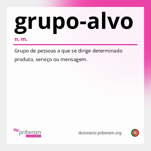 Significado de grupo-alvo
