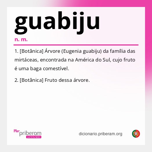 Significado de guabiju