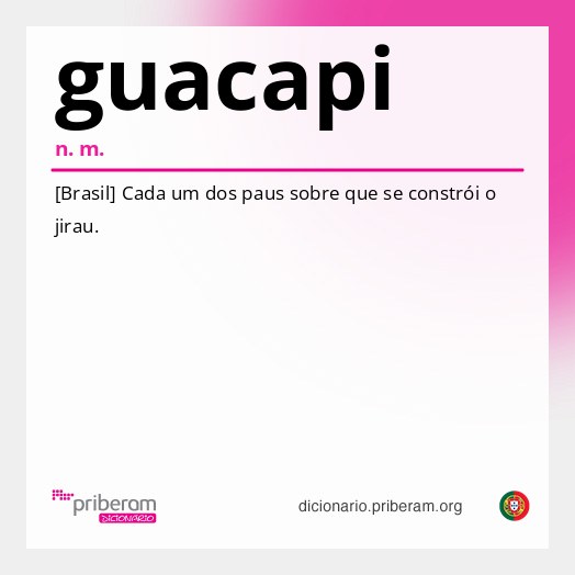 Significado de guacapi