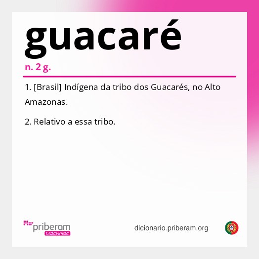 Significado de guacaré