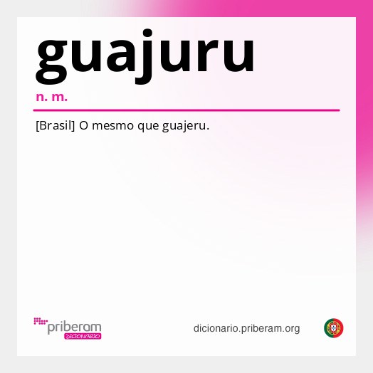 Significado de guajuru