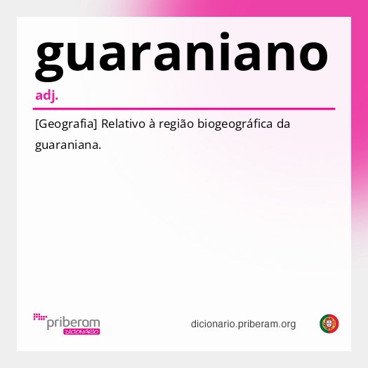 Significado de guaraniano