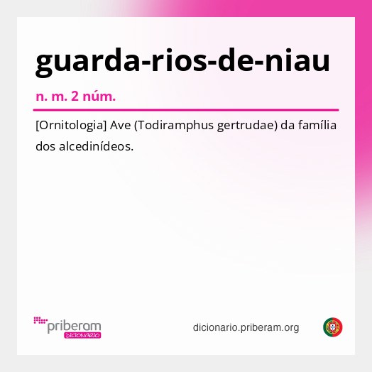 Significado de guarda-rios-de-niau