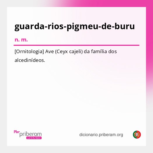 Significado de guarda-rios-pigmeu-de-buru