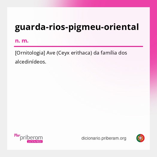 Significado de guarda-rios-pigmeu-oriental