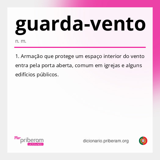 Significado de guarda-vento